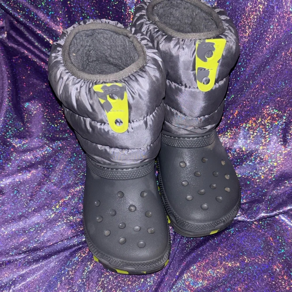 Toddler Puff Croc Boots
